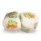 Spring roll Menta, Salmon, Aguacate, Menta, Pepino y Cilantro